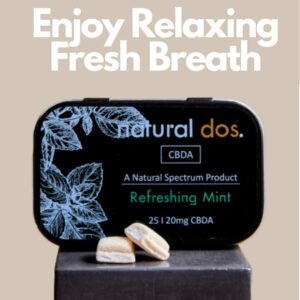 raw cbda breath mints