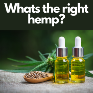 Does hemp oil help with stress whats the right one