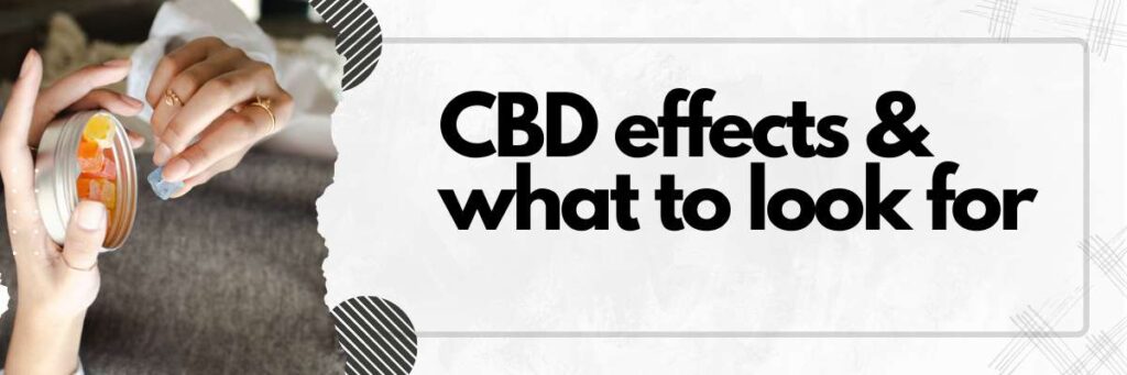 cbd effects from edibles