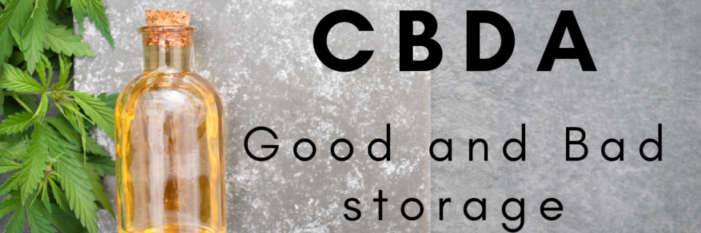 CBDA storage