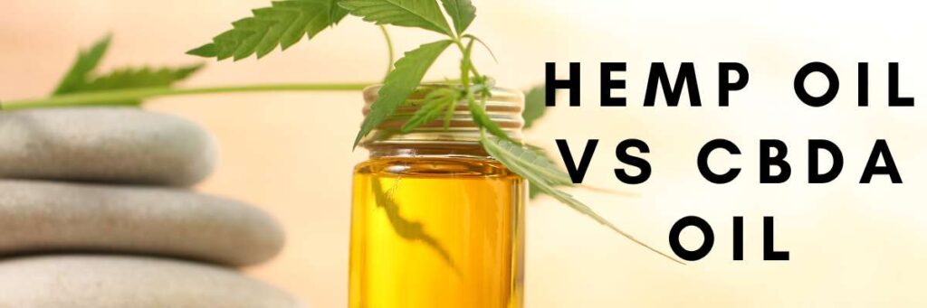 hemp oil vs cbda oil