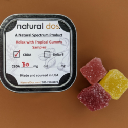 Tropical Vegan CBDA Gummies – 180mg Sample Pack